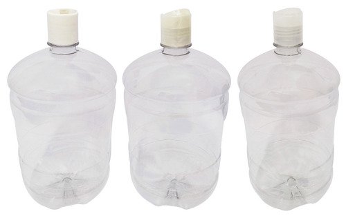 22 Frascos Plástico Cristal Pet De 2l Com Tampa Disktop Gro