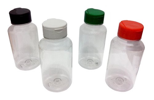 210 Frascos Plástico Cristal Pet 240ml Tampa Fliptop Cap Sup - Imagem 4