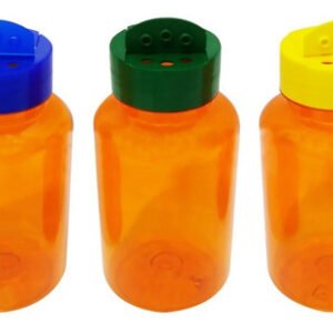 210 Frasco Plástico Laranjado Pet 240ml Tempero Fliptop Sup