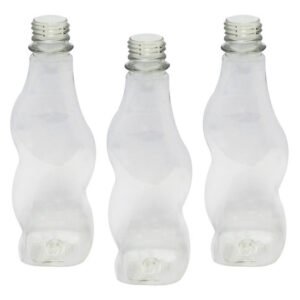 270 Frasco Plástico Cristal Pet 380ml Batoque 12 Furos Cat