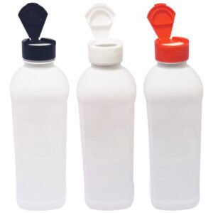 74 Frascos Plástico Branco Pet 900ml Tampa Fliptop Cap Qua