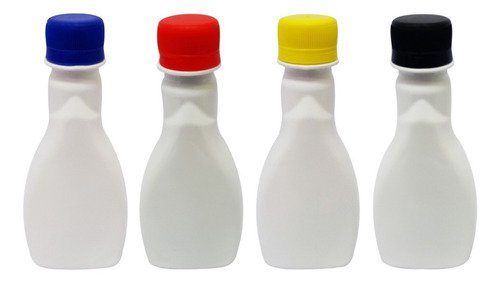 25 Frasco Plástico Branco Pet 200ml Tampa S Batoque Mol