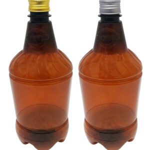 12 Frasco Plástico Âmbar Pet 1,5l Tampa L Batoque Gr2