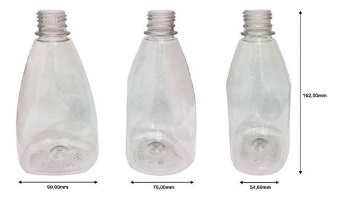 182 Frascos Cristal Pet 500ml Aromatizante Tampa Batoque Pir - Imagem 5