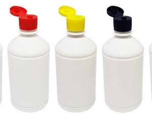 212 Frascos Plástico Branco Pet 500ml C/ Tampa Fliptop Far