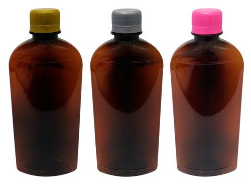 16 Frascos Plástico Âmbar Pet 400ml Tampa Rosca Lacre Min - Imagem 4