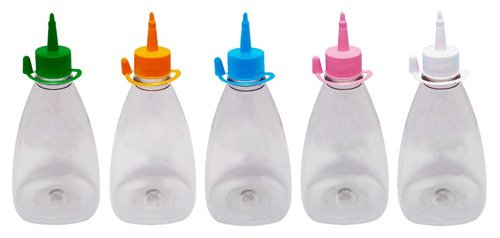 180 Frascos Plástico Cristal Pet 500ml C/ Bico Aplicador Pir - Imagem 2