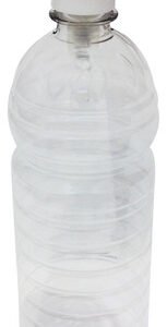 133 Frascos Plástico Cristal 900ml Válvula Bico Pato S Sho