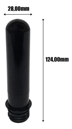 26 Preforma Âmbar 37ml Pet 33g Tubete 12cm Sem Tampas - Imagem 2