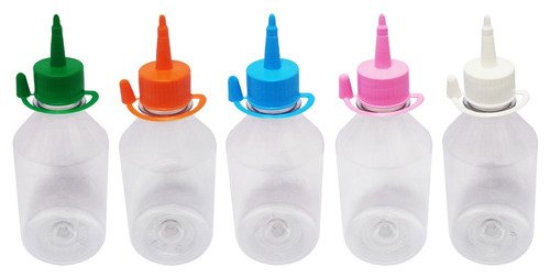 350 Frascos Plástico Cristal Pet 250ml C/ Bico Aplicador Far - Imagem 2