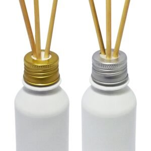 45 FRASCO PLÁSTICO BRANCO 100ML TAMPA DIFUSOR VARETAS FAR