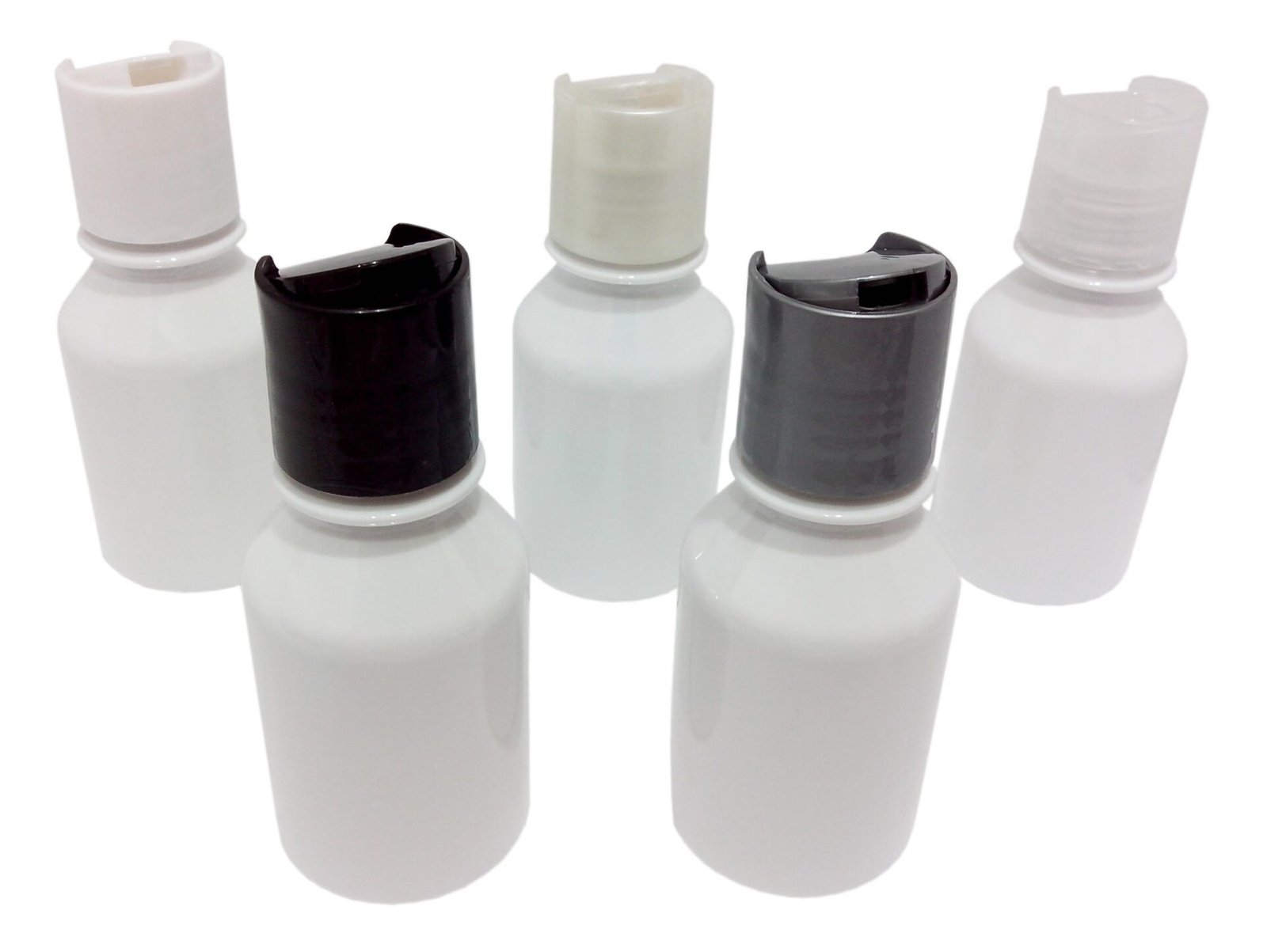 416 FRASCO PLÁSTICO BRANCO PET 100ML TAMPA DISKTOP FAR - Imagem 2