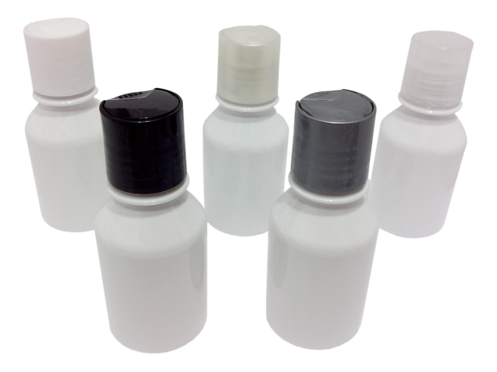 416 FRASCO PLÁSTICO BRANCO PET 100ML TAMPA DISKTOP FAR