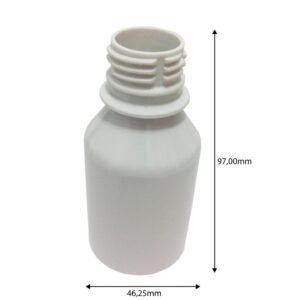 939 FRASCO PLÁSTICO BRANCO 100ML TAMPA DIFUSOR VARETAS FAR
