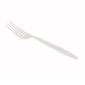 250 GARFOS MASTER PLÁSTICO CRISTAL 180X27MM PRAFESTA