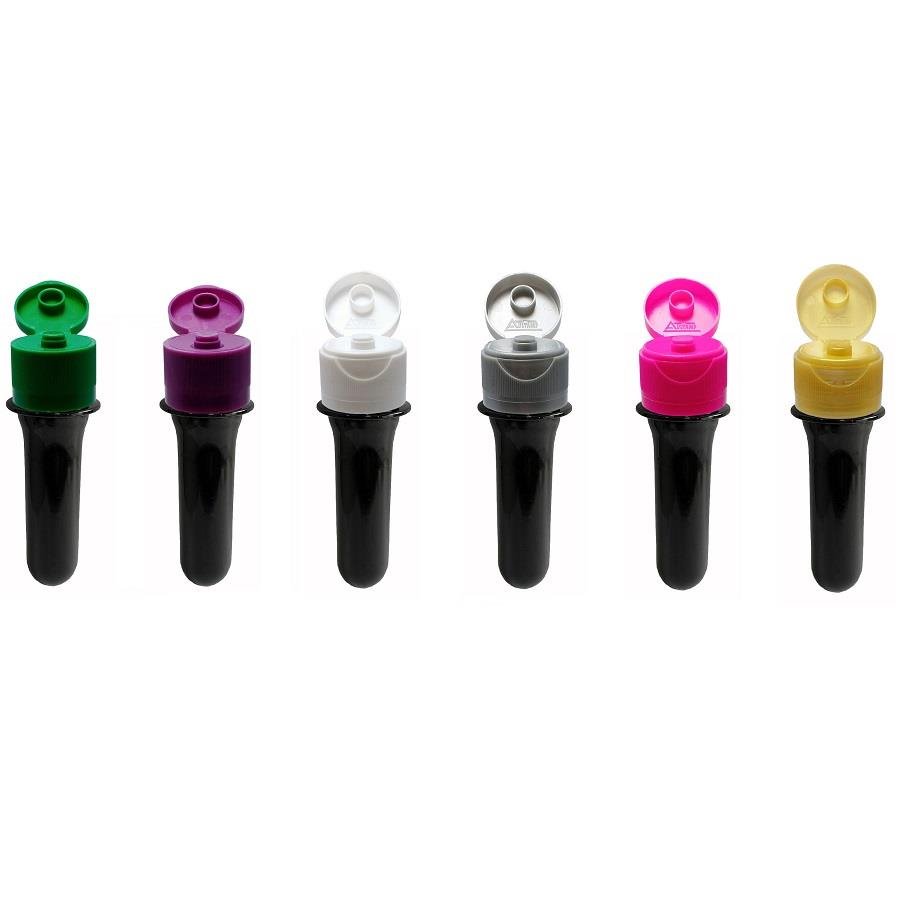 500 PREFORMA AMBAR 15ML PET 17G TUBETE 9CM FLIPTOP BATOQUE - Imagem 2