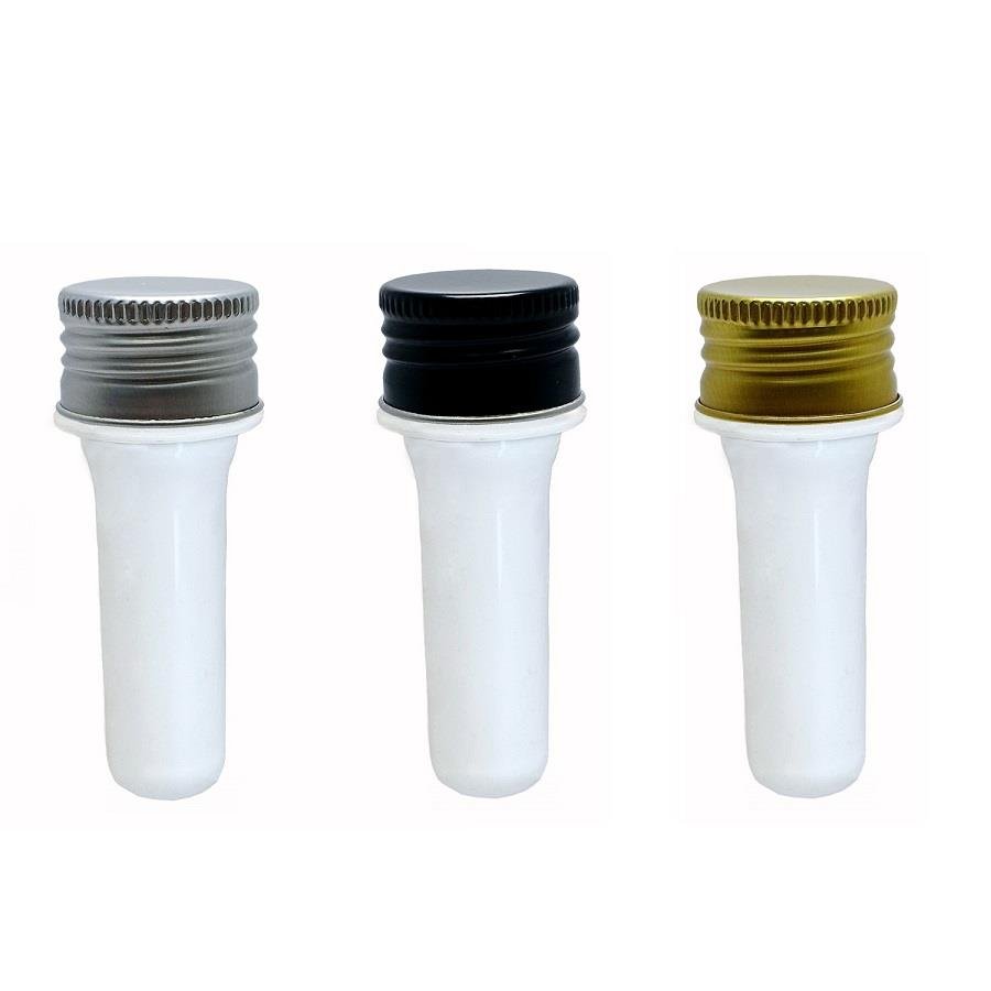 16 PREFORMA BRANCO 15ML PET 17G TUBETE 9CM ALUMINIO S/FURO