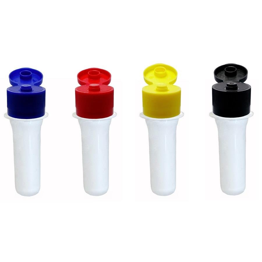 16 PREFORMA BRANCO 15ML PET 17G TUBETE 9CM FLIPTOP BATOQUE - Imagem 3