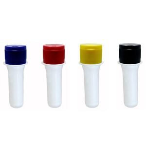 16 PREFORMA BRANCO 15ML PET 17G TUBETE 9CM FLIPTOP BATOQUE