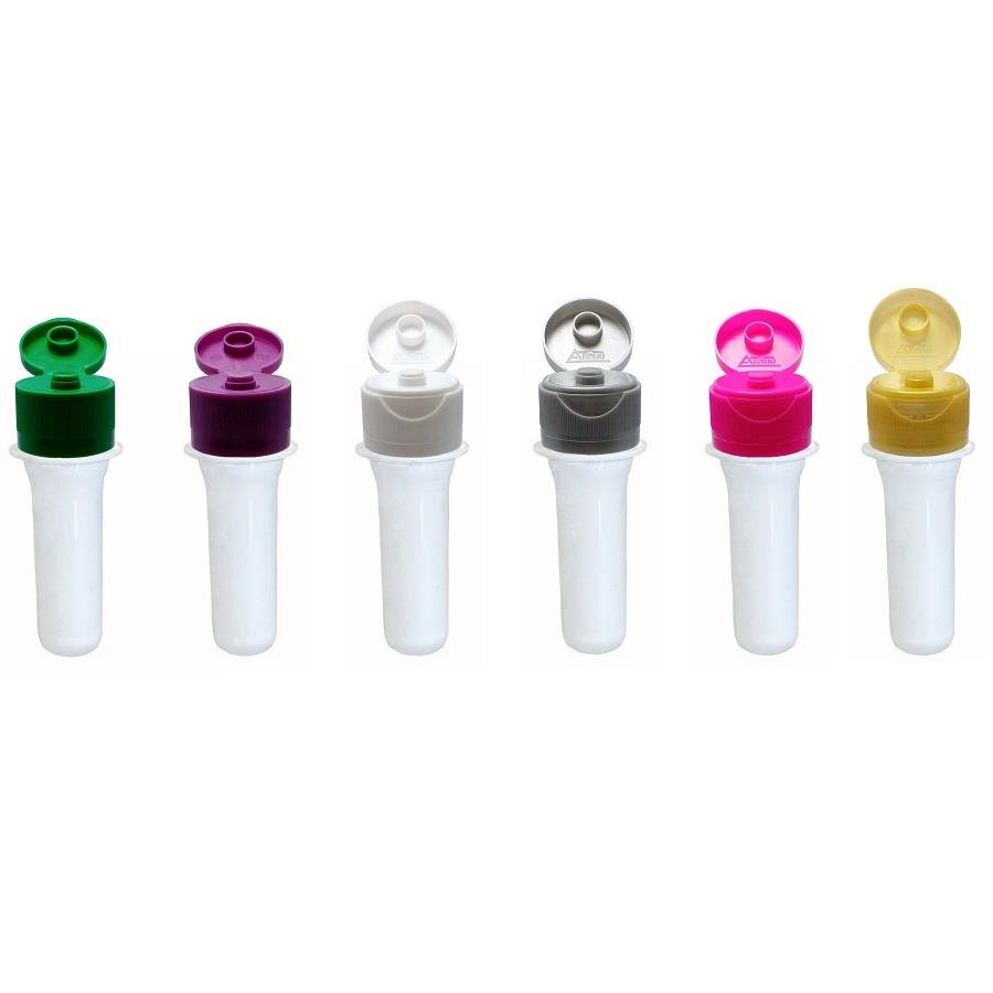 900 PREFORMA BRANCO 15ML PET 17G TUBETE 9CM FLIPTOP BATOQUE - Imagem 3