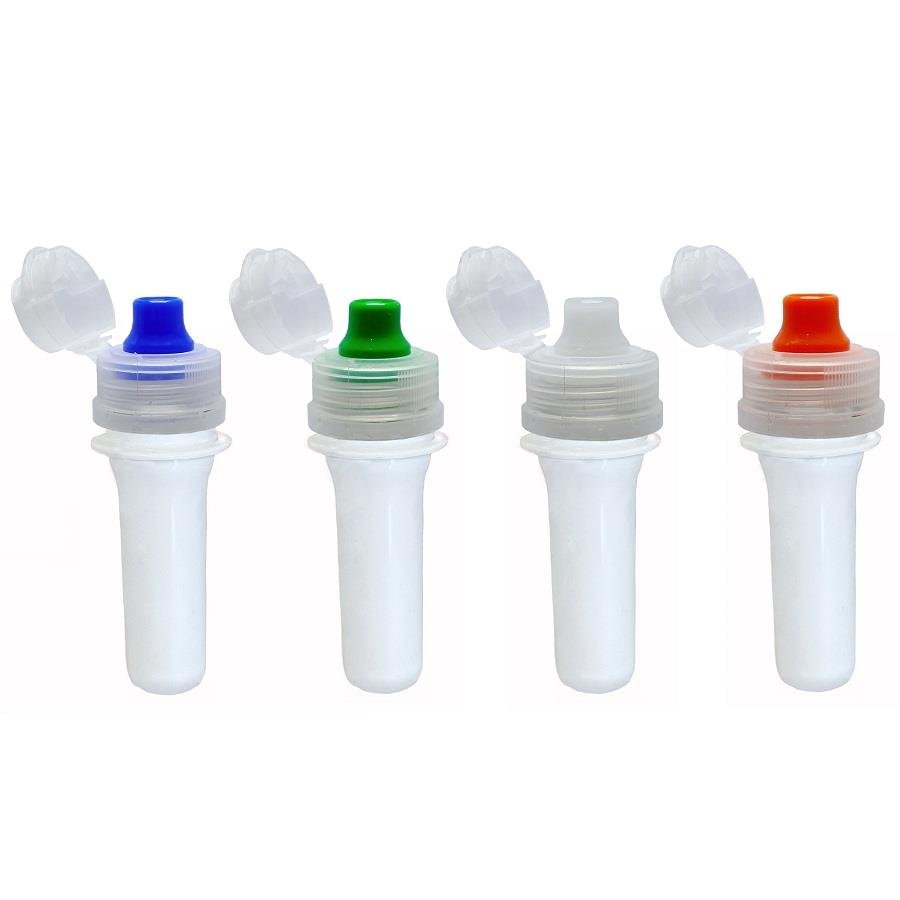 16 PREFORMA BRANCO 15ML PET 17G TUBETE 9CM ROSCA SPORT - Imagem 2