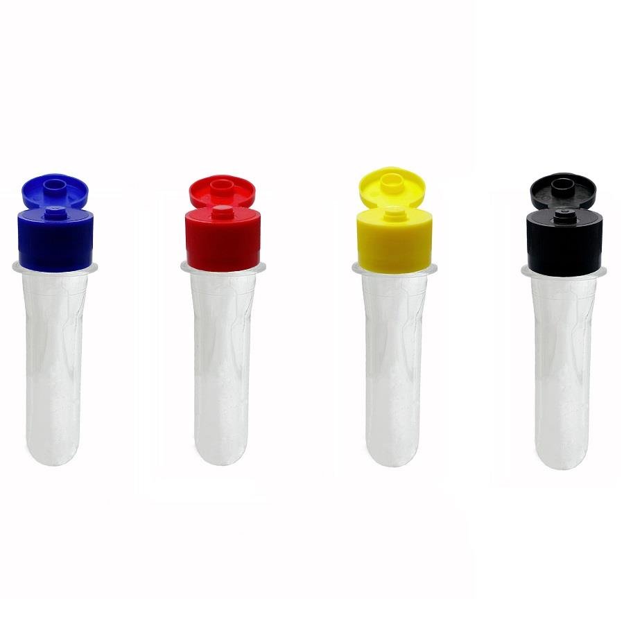 460 PREFORMA CRISTAL 27ML PET 22G TUBETE 10CM FLIPTOP BATOQUE - Imagem 4