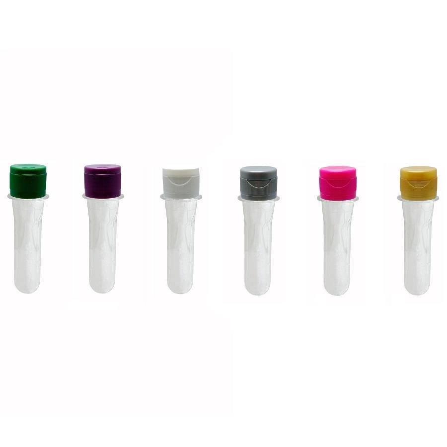 120 PREFORMA CRISTAL 27ML PET 22G TUBETE 10CM FLIPTOP BATOQUE