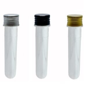 60 PREFORMA CRISTAL 38ML PET 38G TUBETE 13CM ALUMINIO S/ F
