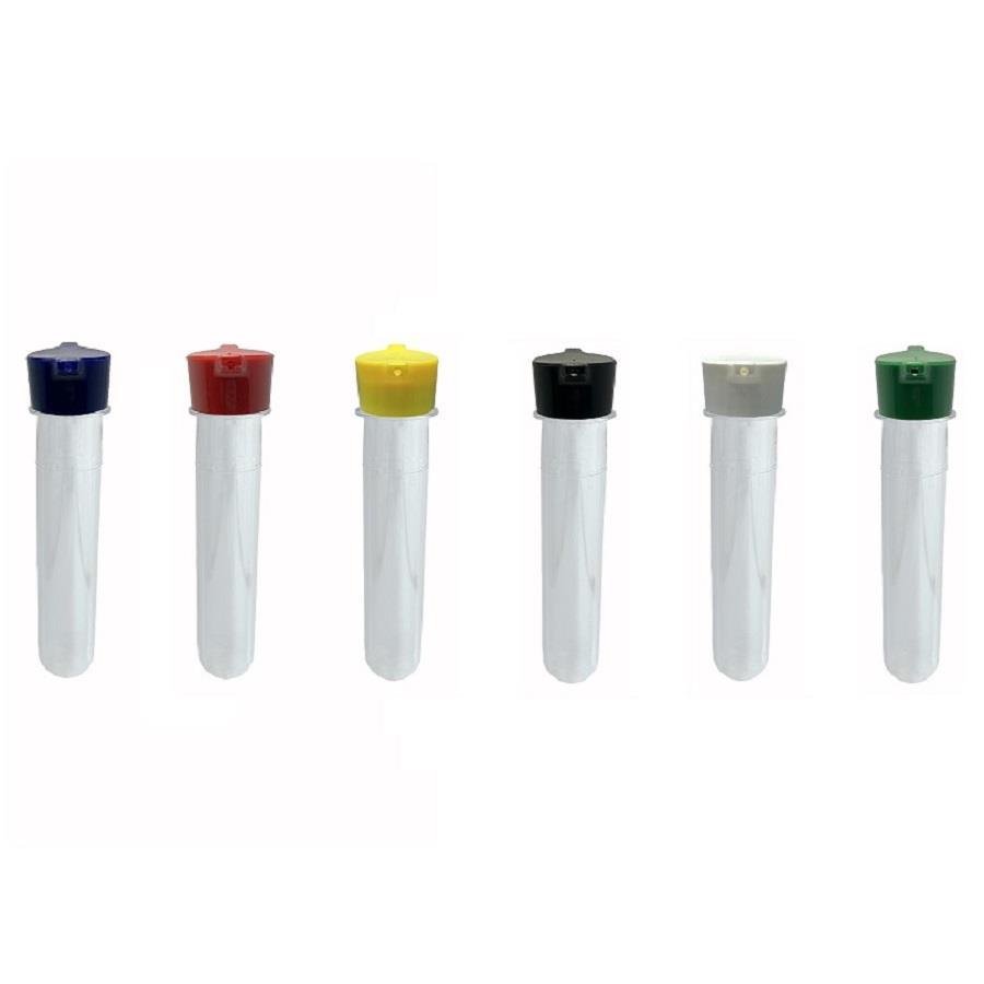 60 PREFORMA CRISTAL 38ML PET 38G TUBETE 13CM ROSCA 2 BICO - Imagem 2