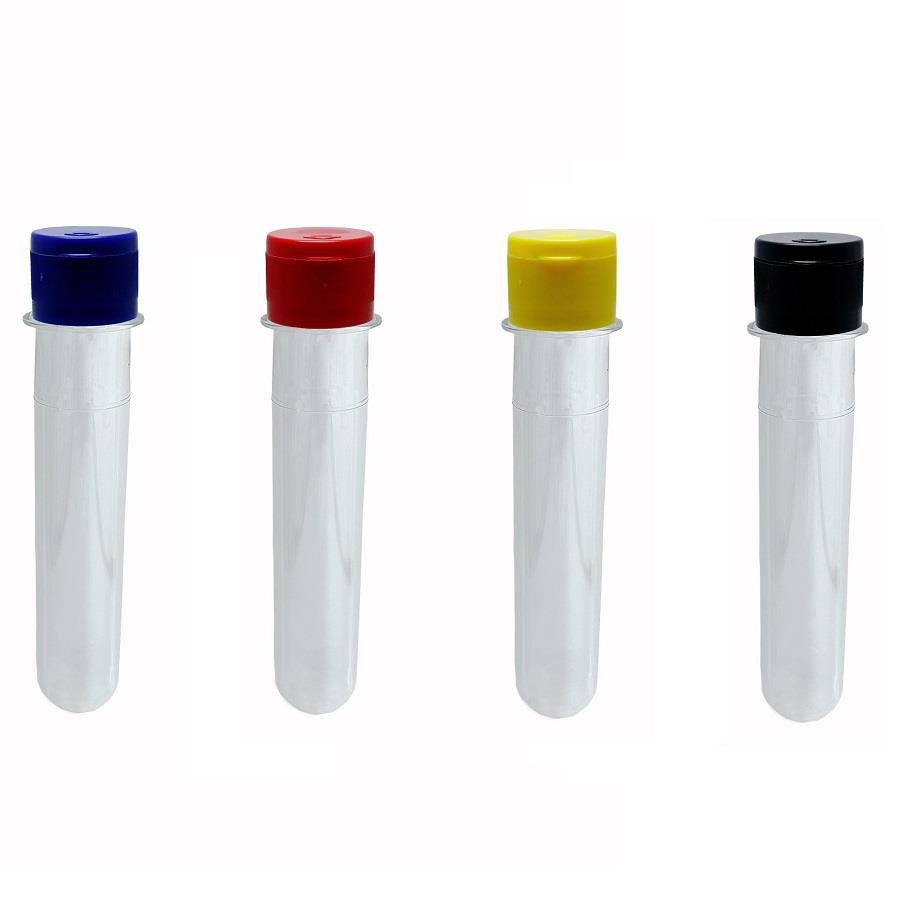 12 PREFORMA CRISTAL 38ML PET 38G TUBETE 13CM FLIPTOP - Imagem 2