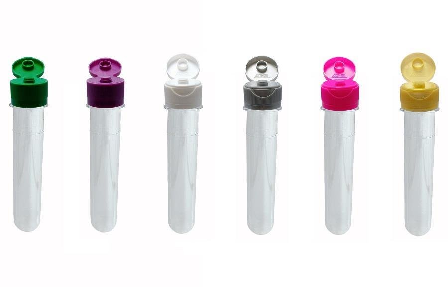 21 PREFORMA CRISTAL 38ML PET 38G TUBETE 13CM FLIPTOP - Imagem 3