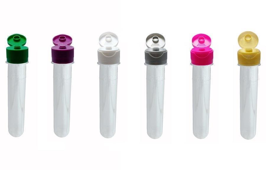 480 PREFORMA CRISTAL 38ML PET 38G TUBETE 13CM FLIPTOP - Imagem 3