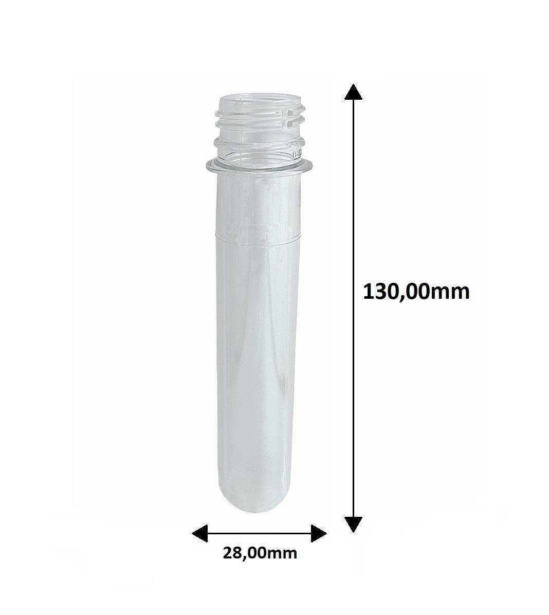 400 PREFORMA CRISTAL 38ML PET 38G TUBETE 13CM VALVU SPRAY S - Imagem 5