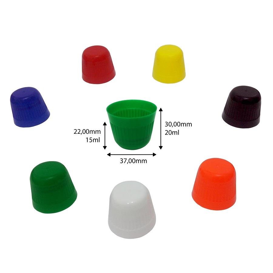 196 FRASCO PLÁSTICO BRANCO 100ML TAMPA DOSADORA 20ML FAR - Imagem 4