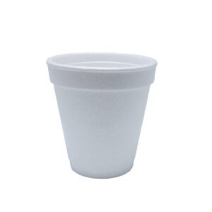 1000 COPOS TÉRMICOS DESCARTÁVEIS ISOPOR EPS BRANCO 118ML