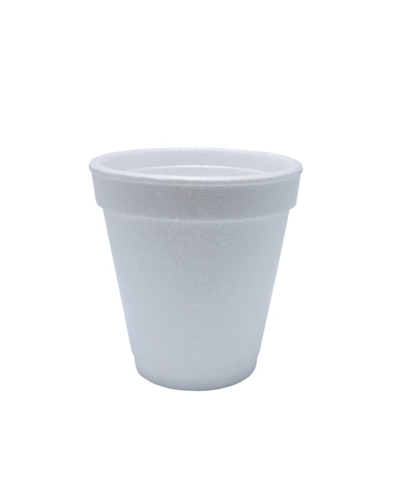 160 COPOS TÉRMICOS DESCARTÁVEIS ISOPOR EPS BRANCO 118ML