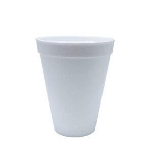 20 COPOS TÉRMICOS DESCARTÁVEIS ISOPOR EPS BRANCO 237ML