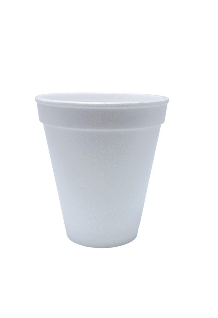 120 COPOS TÉRMICOS DESCARTÁVEIS ISOPOR EPS BRANCO 296ML