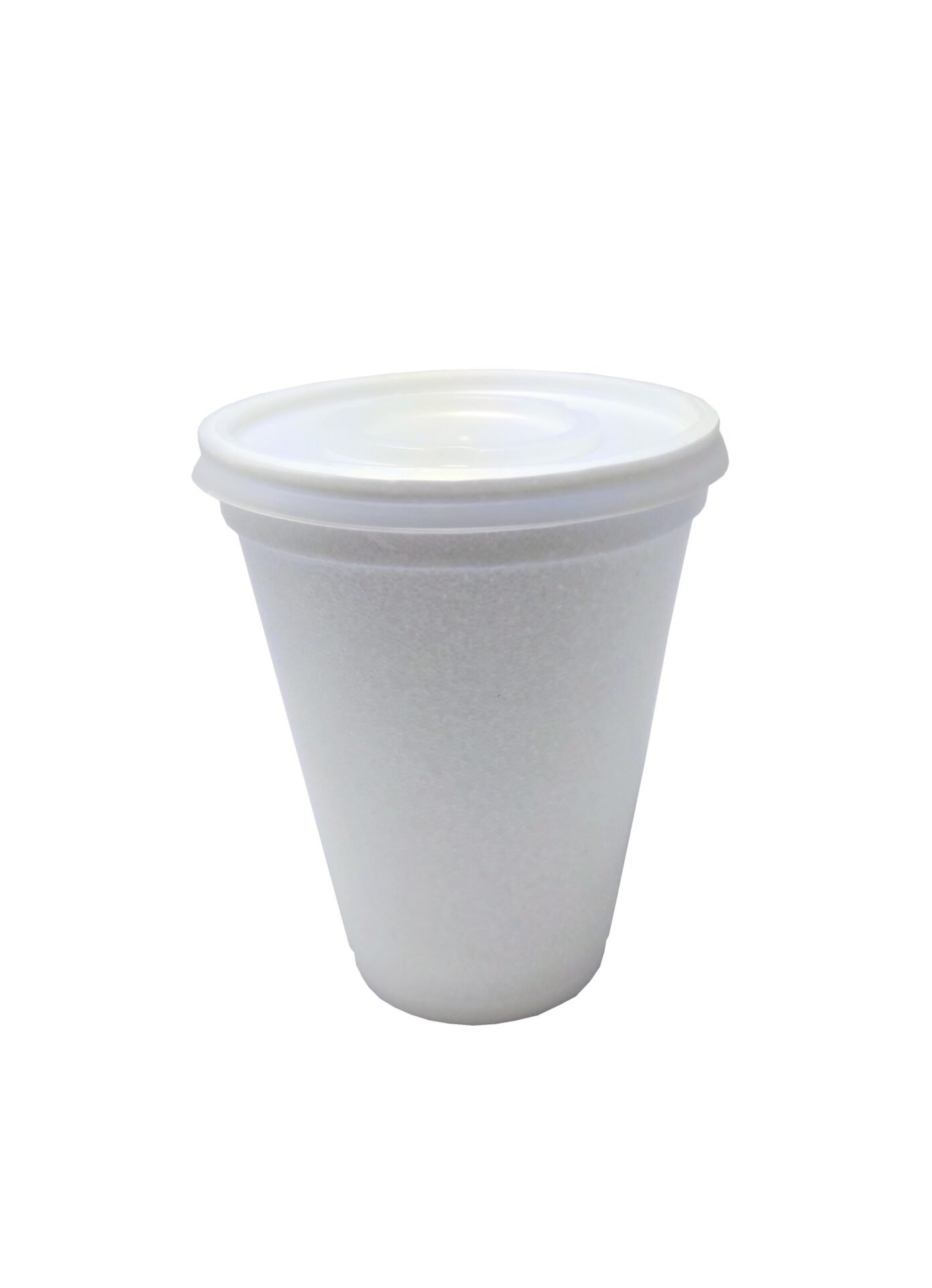 2000 COPOS TÉRMICOS DESCARTÁVEL ISOPOR C/ TAMPA BRANCO 177ML