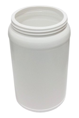300 Potes Plásticos Branco De 1,5l Vazios Com Tampa Rosca - Imagem 3