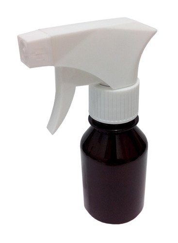 939 Frasco Plástico Âmbar Pet 100ml Com Válvula De Gatilho