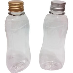 1260 Frasco Plástico Cristal Pet 200ml Tampa Aluminio S/ Cat