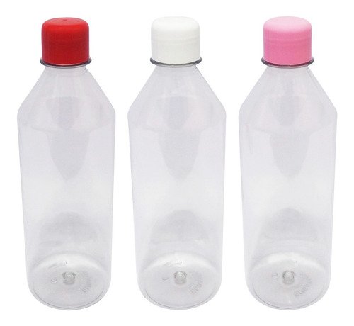 765 Frascos Cristal Pet 500ml Aromatizante Tampa Batoque Cos