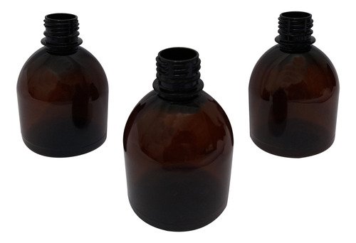 166 Frasco Plástico Âmbar Pet 300ml Tampa Dosadora 30ml Sab - Imagem 2