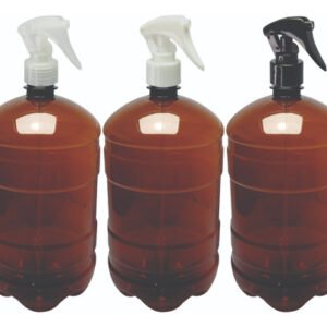 59 Frascos Plásticos Âmbar Pet 2l Válv Mini Gatilho Gro