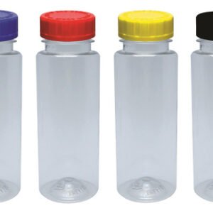 1590 Frascos Plástico Cristal Pet 200ml Com Tampa Child Con