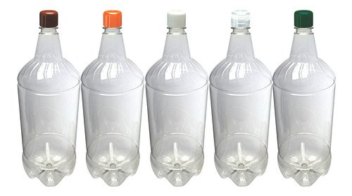 24 Frascos Cristal Pet 2l Aromatizante Tampa Batoque Gr2 - Imagem 2