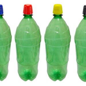 28 Frascos Plásticos Verde Pet 2l Tampa Dosadora 20ml Ref