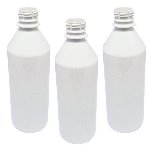 765 Frasco Plástico Branco Pet 500ml Tampa Difusor C/ F Cos - Imagem 2