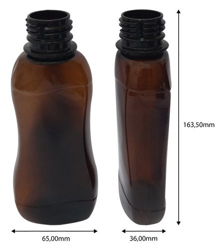 1008 Frascos Plásticos Âmbar Pet 200ml Válvula Gatilho Cat - Imagem 5